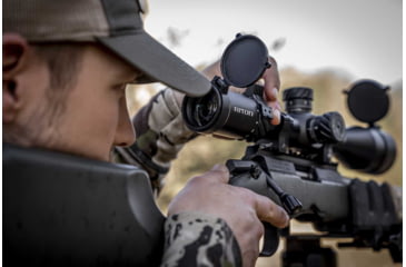 Image of Riton Optics 3 Primal 3-18x50mm Rifle Scope, 30mm Tube, First Focal Plane, LRH Illuminated, Mil Rad, Black, 3P318LFI23