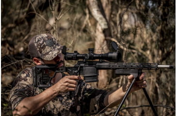 Image of Riton Optics 3 Primal 3-18x50mm Rifle Scope, 30mm Tube, First Focal Plane, LRH Illuminated, Mil Rad, Black, 3P318LFI23