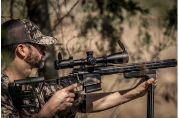 Image of Riton Optics 3 Primal 3-18x50mm Rifle Scope, 30mm Tube, First Focal Plane, LRH Illuminated, Mil Rad, Black, 3P318LFI23