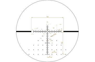 Image of Riton Optics 3 Primal 3-18x50mm Rifle Scope, 30mm Tube, First Focal Plane, LRH Illuminated, Mil Rad, Black, 3P318LFI23