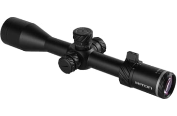 Image of Riton Optics 3 Primal 3-18x50mm Rifle Scope, 30mm Tube, First Focal Plane, LRH Illuminated, Mil Rad, Black, 3P318LFI23