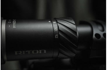 Image of Riton Optics 5 Primal 2-12x44mm Rifle Scope, 30mm Tube, Second Focal Plane, PHD, MOA, Black, 5P212AS23