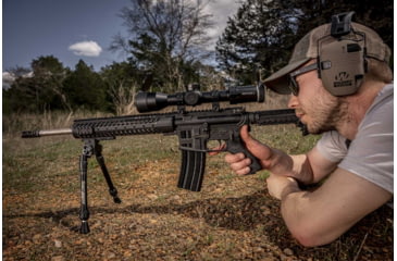 Image of Riton Optics 5 Primal 2-12x44mm Rifle Scope, 30mm Tube, Second Focal Plane, PHD, MOA, Black, 5P212AS23