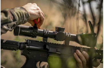 Image of Riton Optics 5 Primal 2-12x44mm Rifle Scope, 30mm Tube, Second Focal Plane, PHD, MOA, Black, 5P212AS23