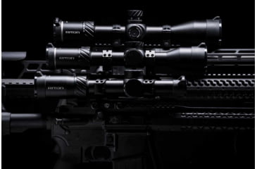 Image of Riton Optics 5 Tactix 1-10x24mm Rifle Scope, 30mm Tube, First Focal Plane, 3OT, Mil Red, Black, 5T110LFI23