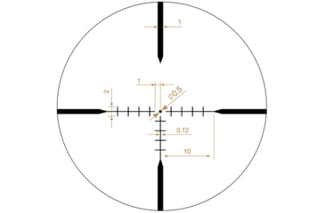 Image of Riton Optics 3 Primal 4-16x44mm Rifle Scope, 30mm Tube, Second Focal Plane, DHR, MOA, Black, 3P416AS23
