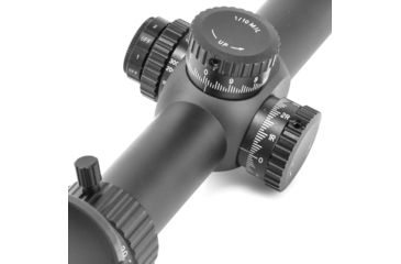 Image of Riton Optics RT-S Mod 7 Rifle Scope, 4-32x56IR, 34mm Tube, First Focal Plane, 1/10 MRAD, Illuminated Precision Shooting Reticle, Black, RT-S Mod