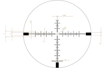 Image of Riton Optics X1 Conquer Rifle Scope, 6-24x50mm, 1in Tube, Second Focal Plane, R3 Reticle, Anodized, Black, 1C624AS