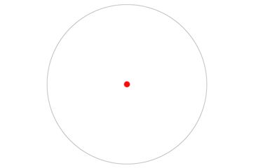 Image of Riton Optics X1 Tactix ARD Red Dot Sight, 2 MOA Dot Reticle, Anodized, Black, Red, 1TARD