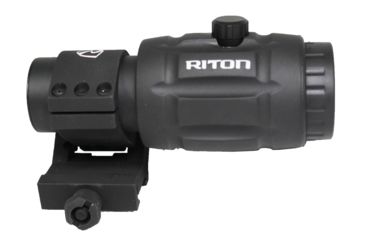 Image of Riton Optics X1 Tactix Mag3 Magnifier, 3x23mm, 30mm Tube, Second Focal Plane, Anodized, Black, 1TM3