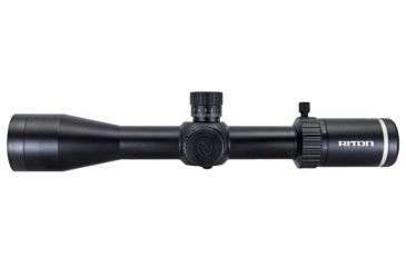 Image of Riton Optics X3 Conquer Rifle Scope, 3-15x44mm, 30mm Tube, Second Focal Plane, PDTR Reticle, Anodized, Black, Red, 3C315ASI