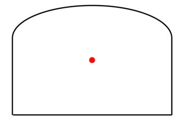 Image of Riton Optics X3 Tactix PRD Red Dot Sight, 3 MOA Dot Reticle, Type III Hard Coat Anodized, Black, Red, 3TPRD