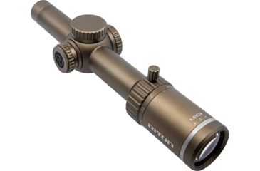 Image of Riton Optics X3 Tactix Rifle Scope, 1-8x24mm, 30mm Tube, Second Focal Plane, OT Reticle, Anodized, FDE, Red, 3T18ASIB