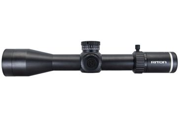 Image of Riton Optics X7 Conquer Rifle Scope, 3-24x50mm, 34mm Tube, Second Focal Plane, G7 Reticle, Anodized, Black, Red, 7C324AFI