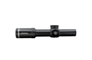 Image of Riton Optics X7 Tactix Rifle Scope, 1-8x28mm, 34mm Tube, First Focal Plane, CM1 Reticle, Anodized, Black, Red, 7P18LFI