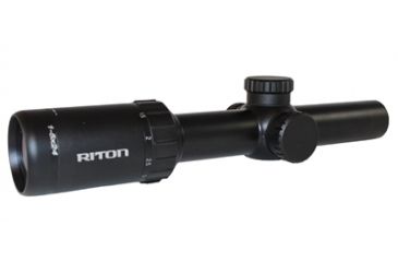 Image of Riton RT-S Mod 7 1-5x24 Rifle Scopes, w/Riton Quick Acquisition Illuminated Reticle Mod 1, Black 19962522864