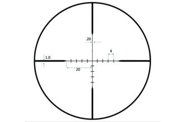 Image of Riton RT-S Mod 7 4-20x50 Rifle Scopes, w/Riton Hunting Reticle Mod 1, Black, 19962522963
