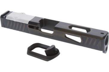 Image of Rival Arms Faction Series Glock 17 Gen3 Slide and Matching Magwell, RMR, Battle Bronze, RA-RA14G102B