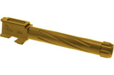 Image of Rival Arms Glock 17 Gen3/4 Precision Threaded Drop-in Barrel, Gold, RA-RA20G102E