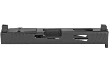 Image of Rival Arms Glock 17 Gen4 Optic Ready Slide w/ Tritium MOS Height Night Sights, DOC, Orange Front Sight Color, Black, RA-RA11G105A