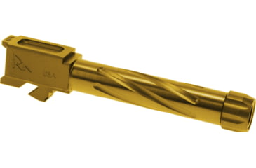 Image of Rival Arms Glock 19 Gen 3/4 Precision Threaded Drop-in Barrel, Gold, RA-RA20G202E