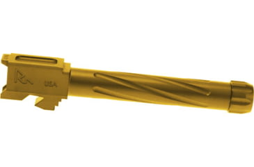 Image of Rival Arms Threaded Barrel, SIG Sauer P365, 9mm Luger, 3.64in, 1-10 Twist, 1/2-28 Thread, Gold, RA-RA20P002E
