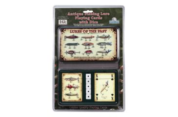 Image of River's Edge Antique Lure Cards And Dice In Gift Tin 1572