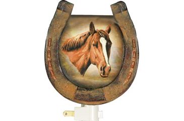 Image of River's Edge Horseshoe Night Light 1311