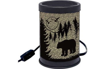 Image of River's Edge Bear Silhouette Candle Warmer, 120V 25W, 2881