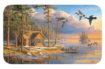 Image of River's Edge Rivers Edge Cabin/duck Bath Mat Set 31.5''x20''