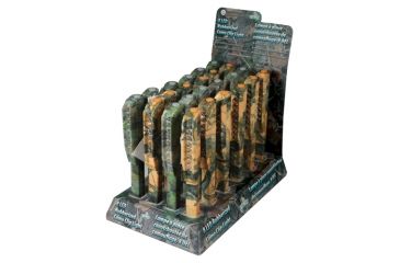 Image of River's Edge Rivers Edge Display 8 Led Camo Clip Light 24 Pc Display