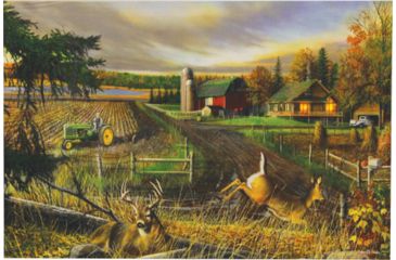 Image of River's Edge Rivers Edge Led Wrapped Canvas Art 24''x16'' Dream Farm