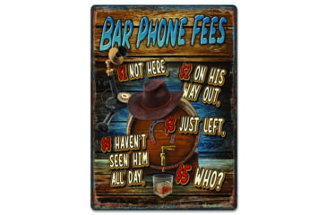 Image of River's Edge Tin Sign