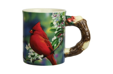 Image of Rivers Edge Ceramic Mug 3D 15oz, Cardinal, 2446