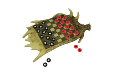Image of Rivers Edge Checkerboard Set, Moose Antler, 706