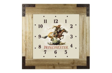 Image of Rivers Edge Clock Wood Frame 24-inch, Winchester, 1178