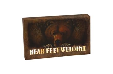 Image of Rivers Edge LED Box 8in x 5in, Bear Feet, 2374