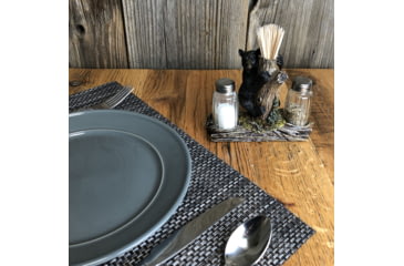 Image of Rivers Edge Salt and Pepper Shakers, Bear with Toothpick Holder, 534