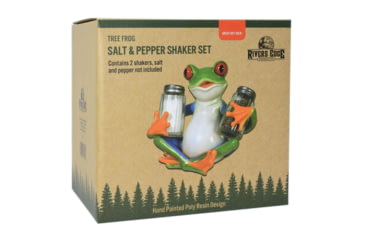 Image of Rivers Edge Salt and Pepper Shakers, Tree Frog, 582