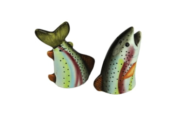 Image of Rivers Edge Salt and Pepper Shakers, Trout, 2051