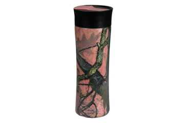 Image of Rivers Edge Travel Mug 16oz SS, Pink Camo, 2124