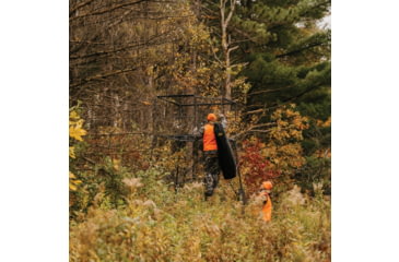 Image of Rivers Edge Treestands 12ft Shooting Platform, Black, 12 Foot, RE402T