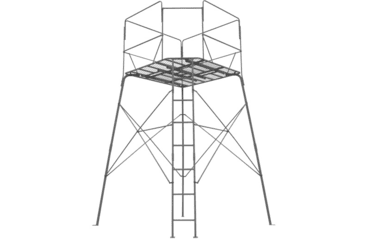 Image of Rivers Edge Treestands 12ft Shooting Platform, Black, 12 Foot, RE402T