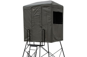 Image of Rivers Edge Treestands 550 Blind, Dusty Olive, 2-Person, LM550B
