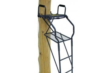 Image of Rivers Edge Treestands Bowman Ladder Stand, Black RE635