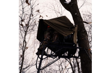 Image of Rivers Edge Treestands Concealment Lockdown Kit, 1-Man, Olive Tan, LD701