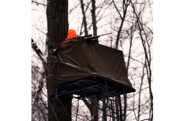 Image of Rivers Edge Treestands Concealment Lockdown Kit - 2-Man, Dusty Olive, LD702