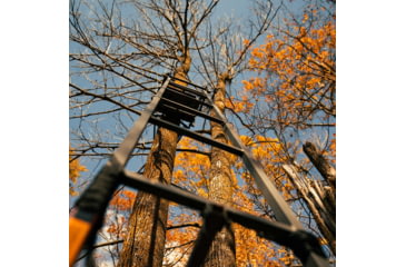Image of Rivers Edge Treestands Deluxe Ladder Stand, Black RE647