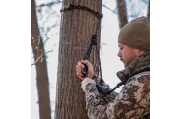 Image of Rivers Edge Treestands Harness Tree Rope, Black, 8', RE788