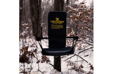 Image of Rivers Edge Treestands Lounger Tree Seat, Black/Camo, RE761